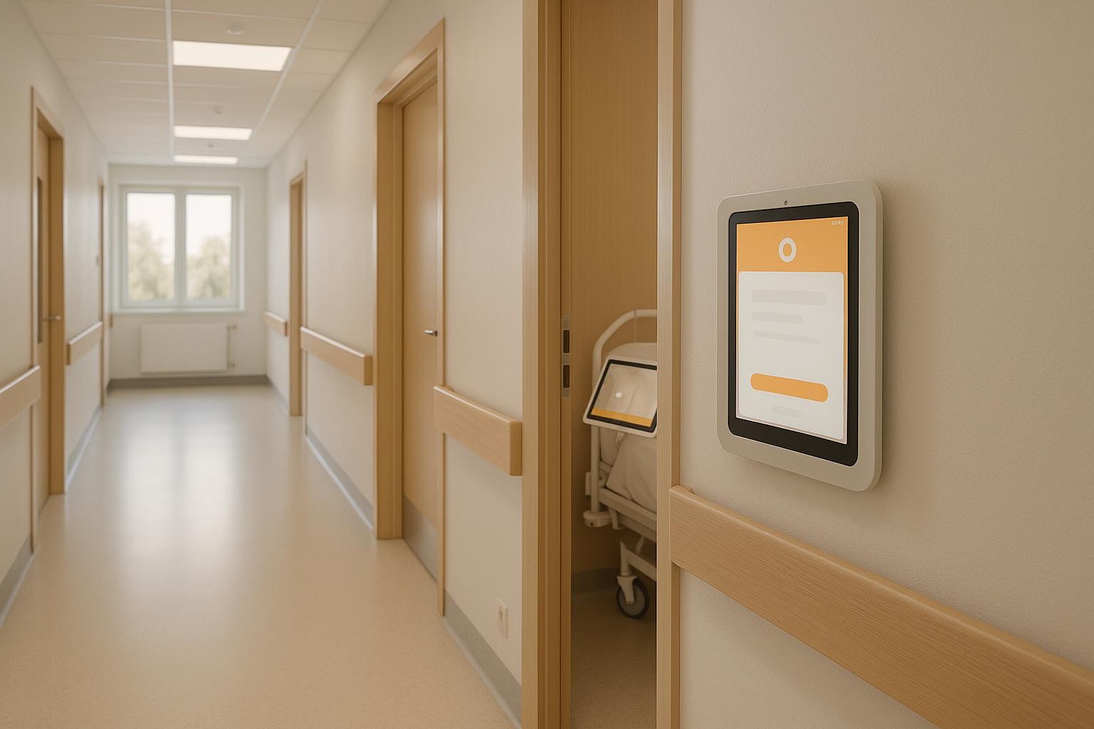 OS Panel und Tablets im Einsatz auf der Station
