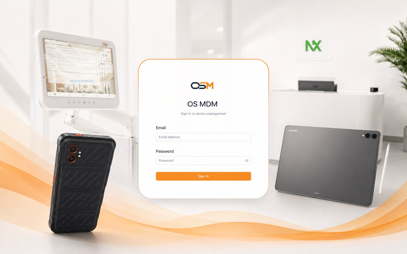 OS MDM Login mit verwalteten Geräten