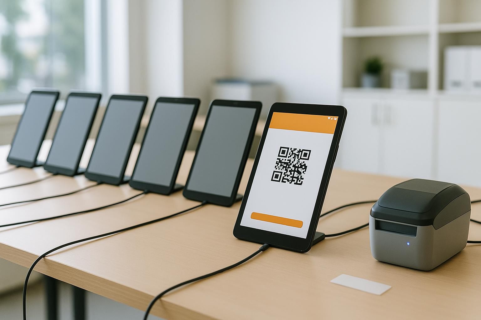 Tablet-Provisionierung mit QR-Enrollment